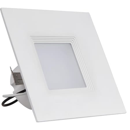 Westgate SDL4-BF-27K3" SQUARE ADJUSTABLE RECESSED LIGHT, 120V, 8W, 550LM, 4000K, CRI90, DIMMABLE SDL4-BF-27K